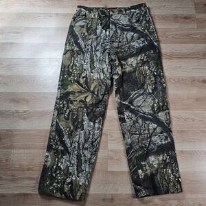 Vtg Gamehide Realtree APX Pants Mens 34x32 Fleece Lined Camo Hunting Hide Y2K